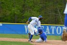 Baseball vs CGA  Wheaton College Baseball vs Coast Guard Academy during game one of the NEWMAC semi-finals playoffs. - (Photo by Keith Nordstrom) : Wheaton, baseball, NEWMAC
